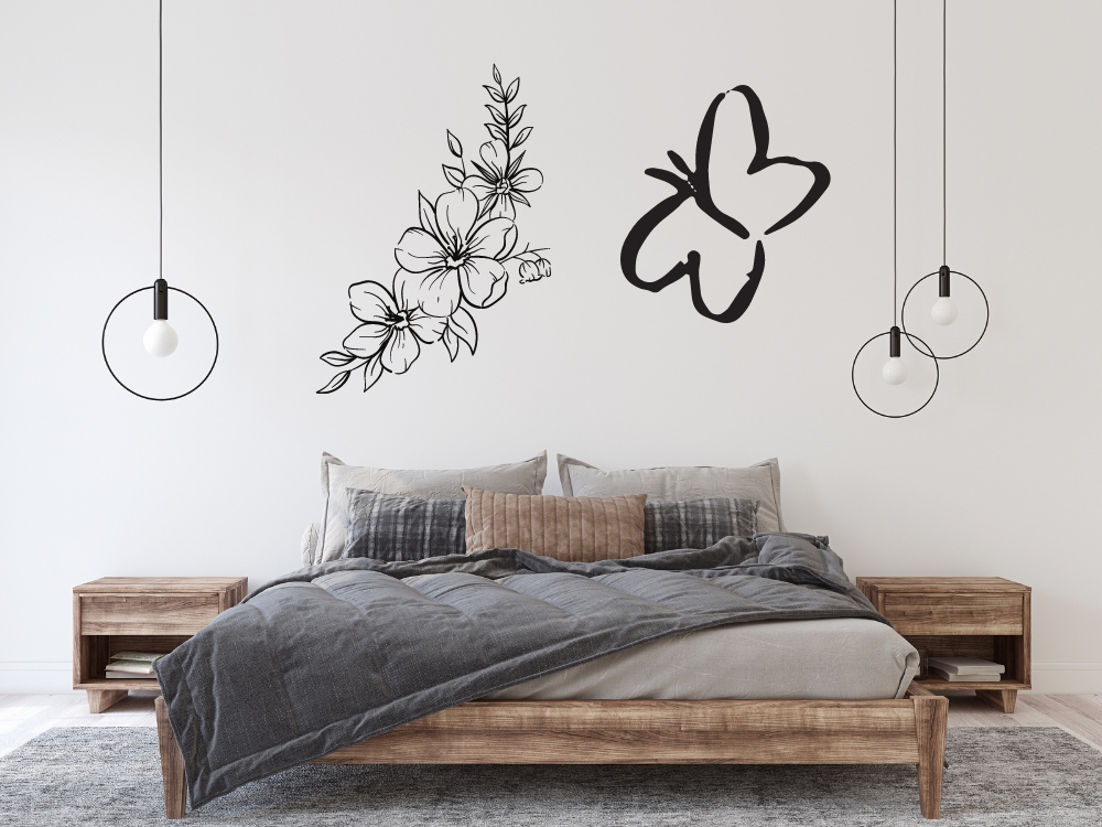 What is Wall Decal - Bed-Room