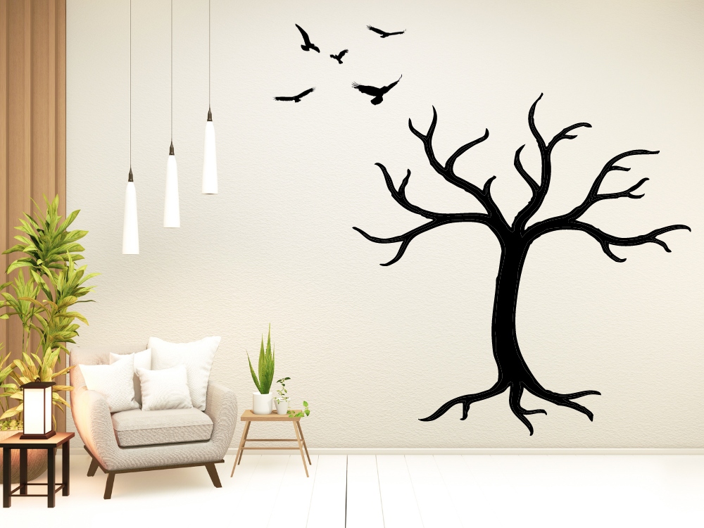 What is Wall Decal - Living-Room